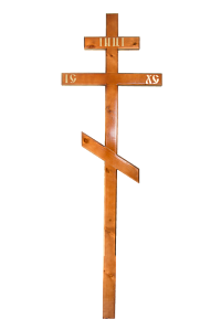 Крест Люкс коричневый (с символикой / без символики)